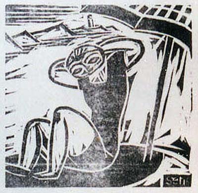 前川千帆　第二野外小品03-海