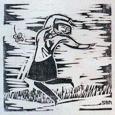 前川千帆　第二野外小品09-踊